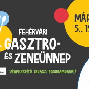 Székesfehérvár - Gasztro plakát